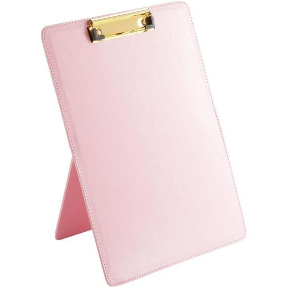 Pink Clipboard Stand Document Holder Desk Organizer